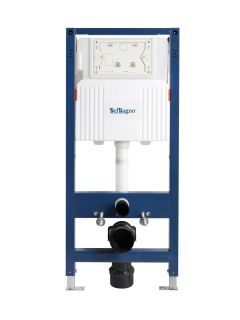 Инсталляция для унитазов BelBagno BB-101-M-BC в комплекте с кнопкой смыва